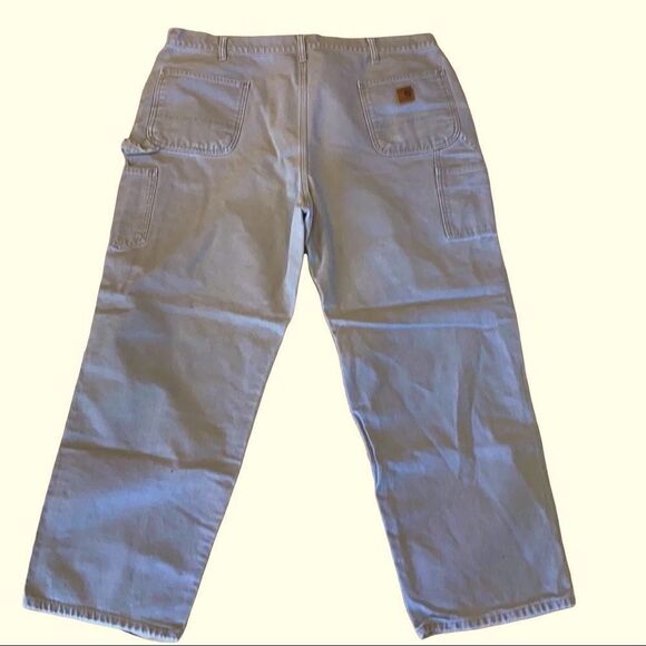 Carhartt Canvas Utility Carpenter Pants Size 40x30 - Picture 3 of 9